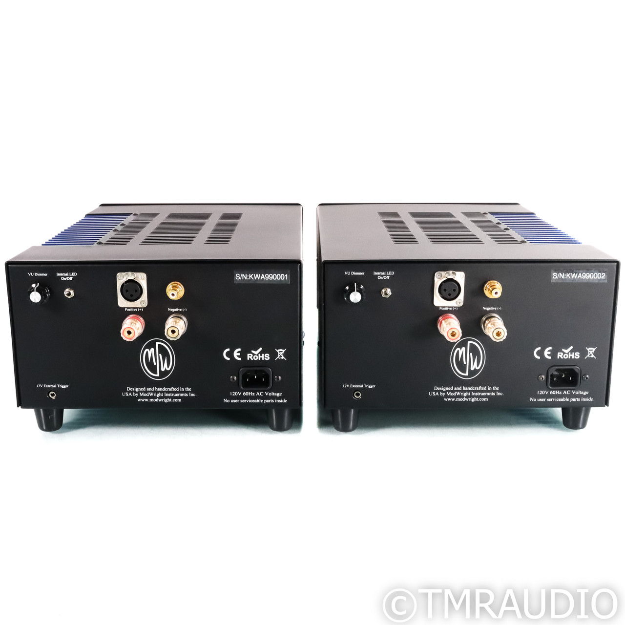 ModWright KWA 99 MOSFET Monoblock Amplifiers; Pair (1/1... 5