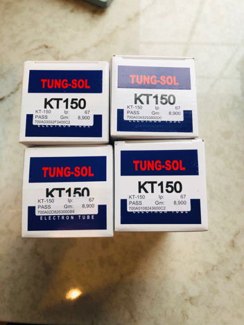 Tung-Sol KT150 Quad Matched 4 Set