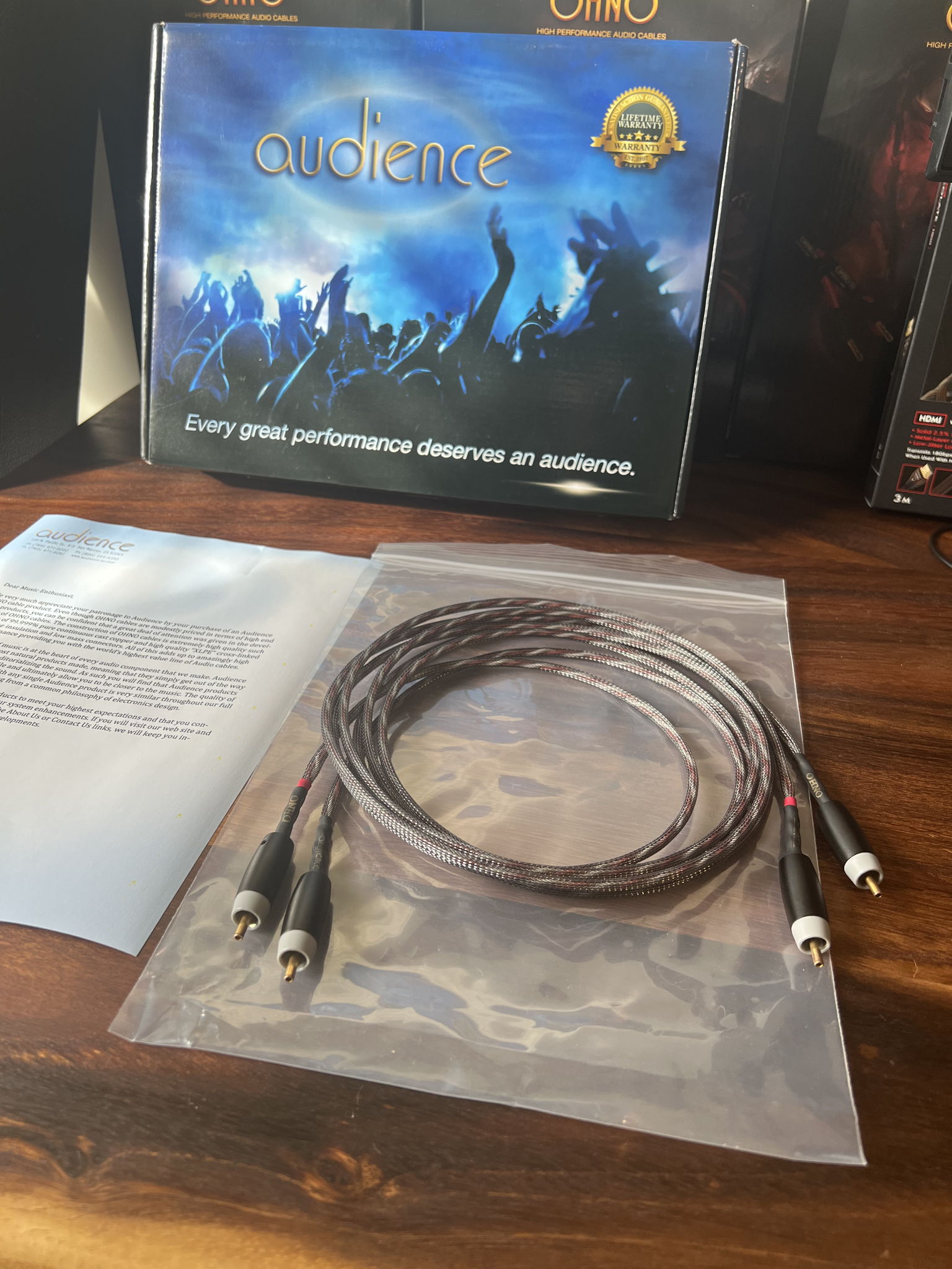 Audience Ohno RCA 2m