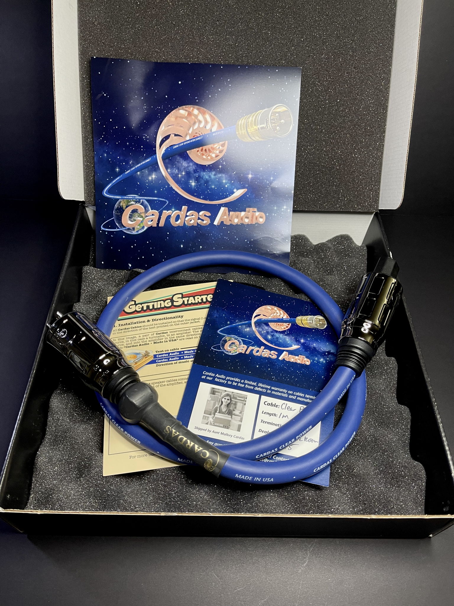 Cardas  Clear Power cable 1m 2