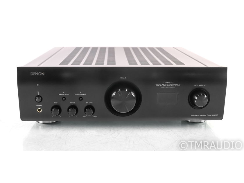 Denon PMA-1600NE Stereo Integrated Amplifier; PMA1600NE; MM / MC Phono; Remote (35087)