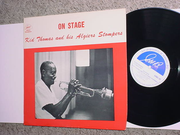 Kid Thomas and his Algiers Stompers on stage lp record ...