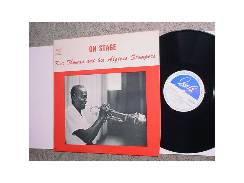 Kid Thomas and his Algiers Stompers on stage lp record GHB-53 jazz