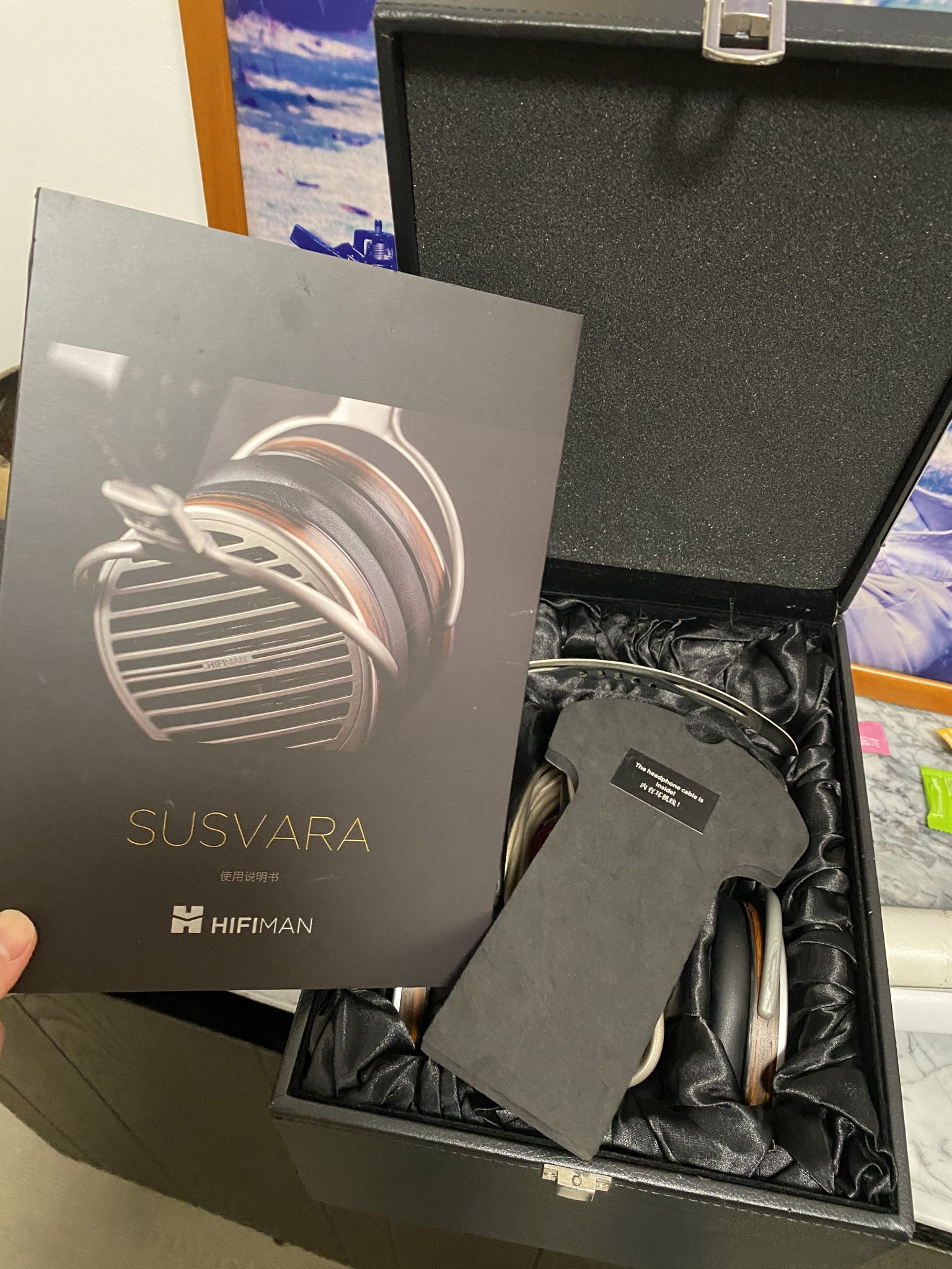 Hifiman Susvara 3.5mm Overear Headphone Full Set 10