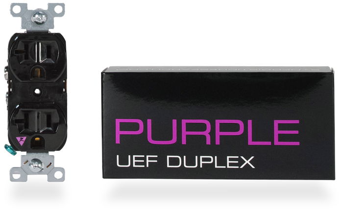 Synergistic Research Purple UEF Duplex - BRAND NEW TOP ...