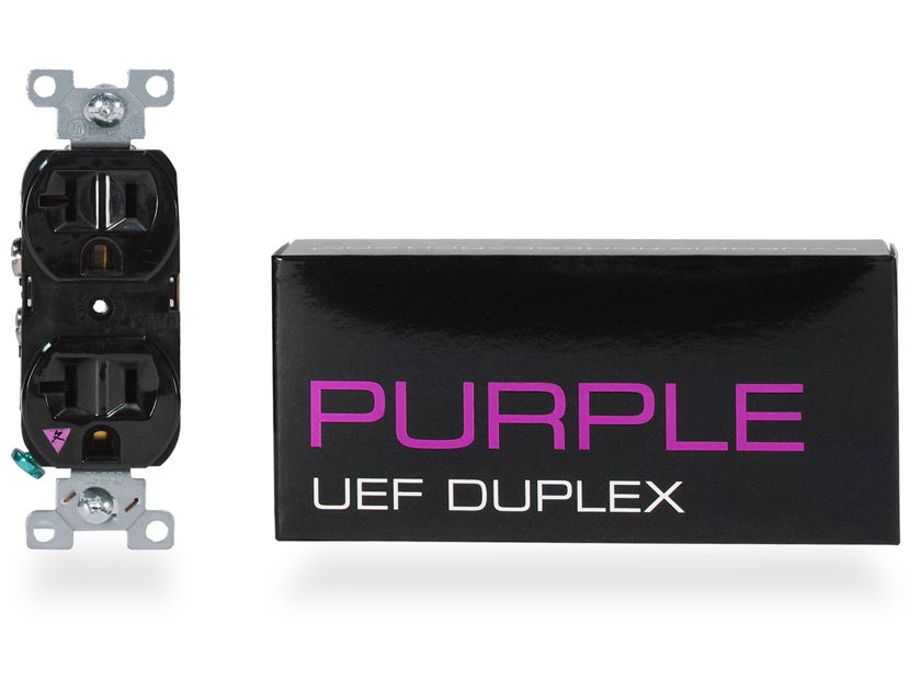 Synergistic Research Purple UEF Duplex - BRAND NEW TOP OF THE LINE - JUST ARRIVED