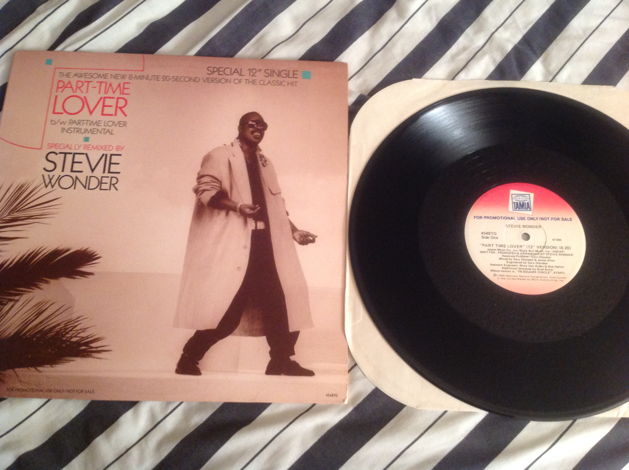 Stevie Wonder  Part Time Lover 8:20 Version 45RPM Tamla...