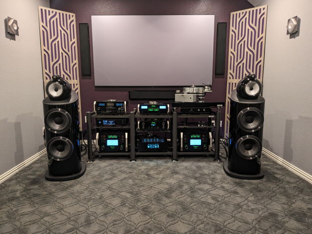 B&W (Bowers & Wilkins) 801D4 speakers