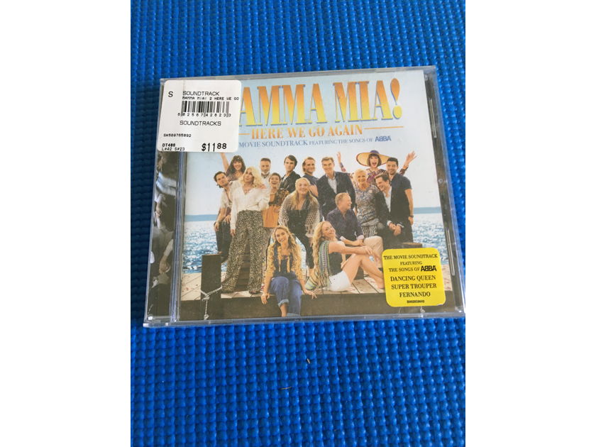 Sealed cd Cher Mamma Mia movie soundtrack  Here we go again songs of Abba