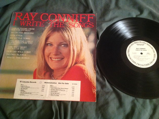 Ray Coniff I Write The Songs Columbia Records White Lab...