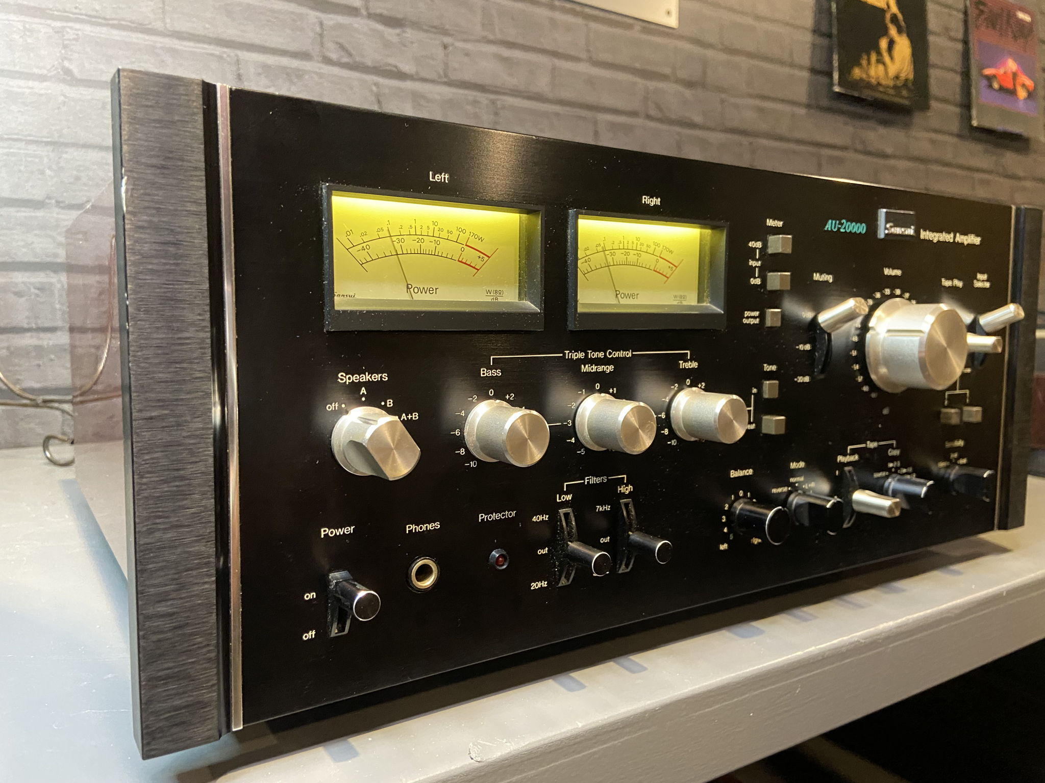 Sansui AU-20000 integrated Amplifier, fully working, be... 2