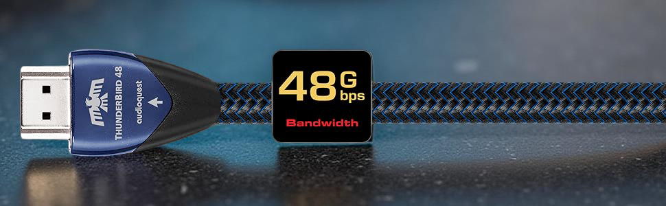 AudioQuest ThunderBird 48 HDMI Cable / 0.75 Meter / 48G... 4