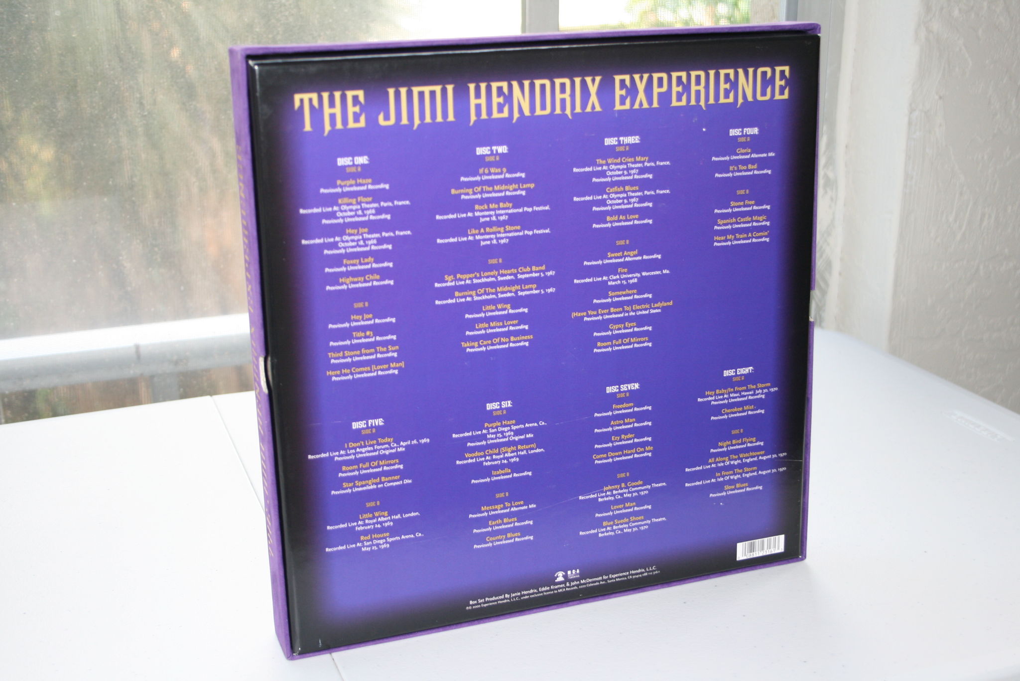 Jimi Hendrix -  The Jimi Hendrix Experience 8 LP 180G B... 2