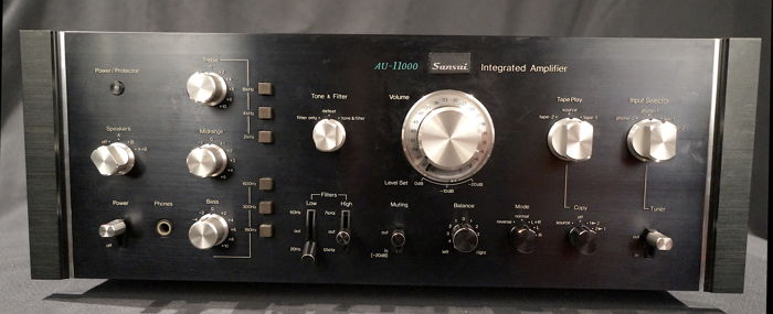 Sansui AU-11000 - Integrated Stereo Amplifier (1975-77)...