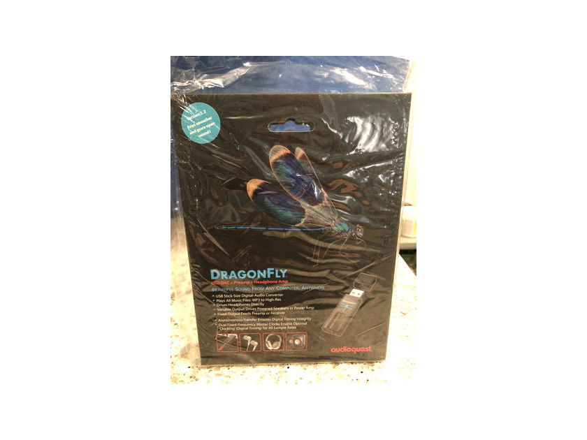 AudioQuest Dragonfly Black V 1.2 NEW IN BOX