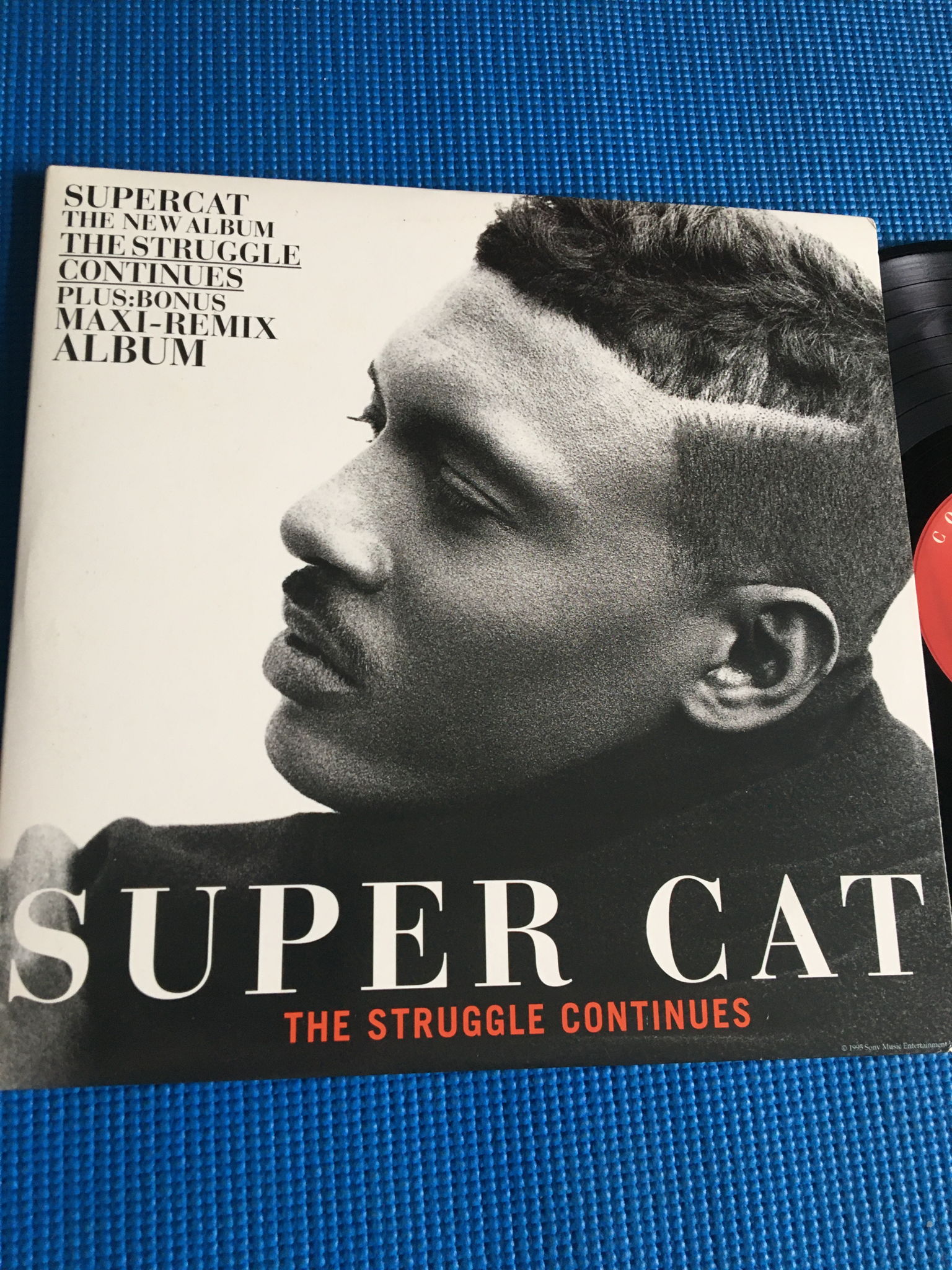 Super Cat Lp record Reggae the new album  The Struggle ... 2