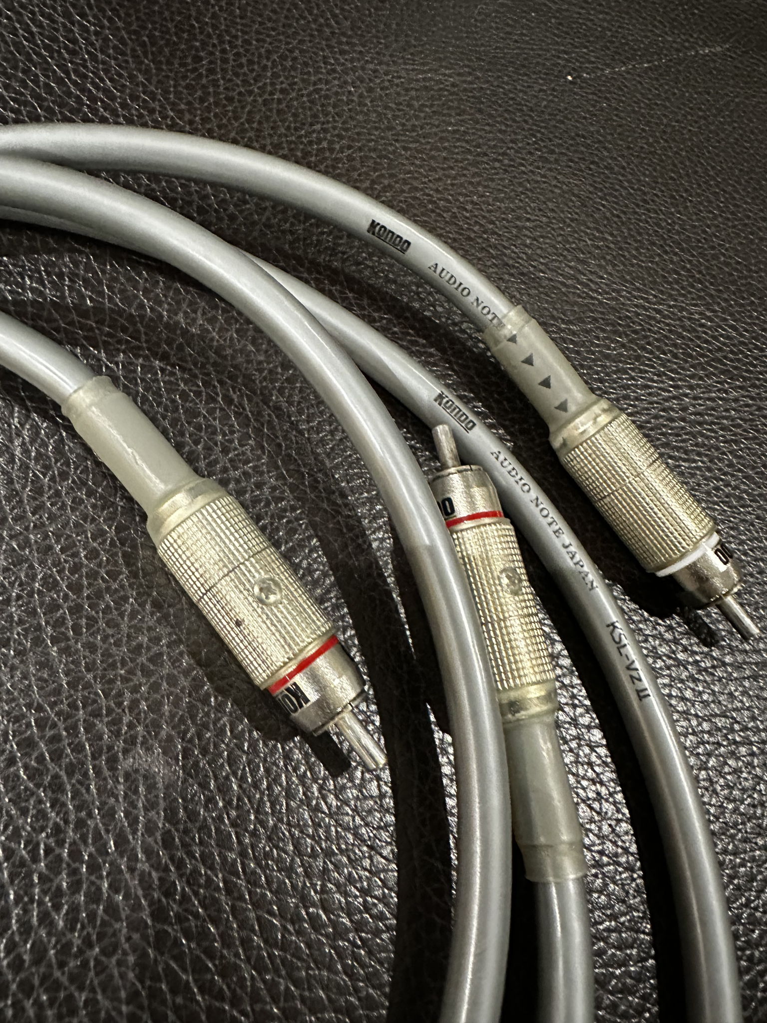 Kondo AudioNote Japan KSL-VzII Interconnects RCA 1 - Fr... 5
