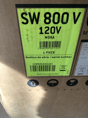 Focal SW800V Subwoofer
