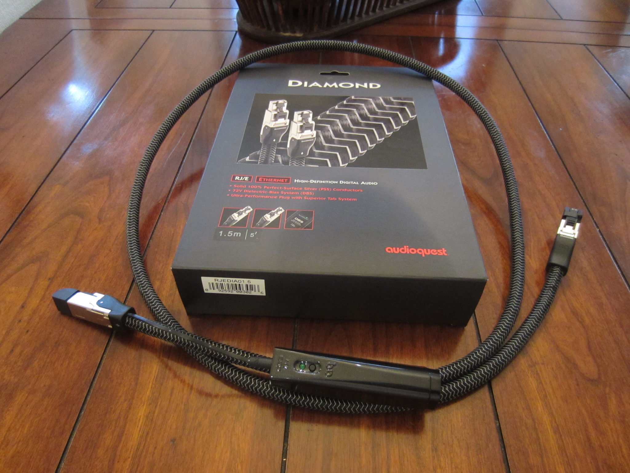 AudioQuest Diamond RJ/E Ethernet Cable 1.5M For Sale | Audiogon