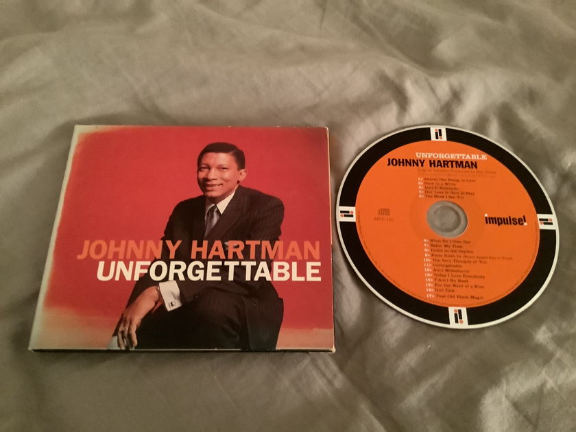Johnny Hartman Impulse Records  Unforgettable CD