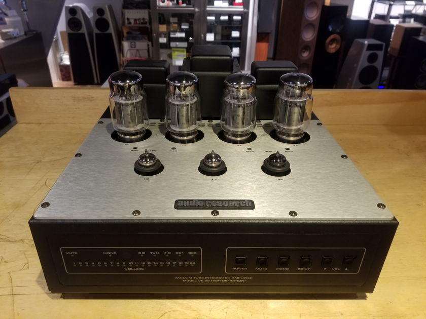 Audio Research VSi55 Stereo Integrated Amplifier New Matched Quad Set of EHX Output Tubes; No Remote