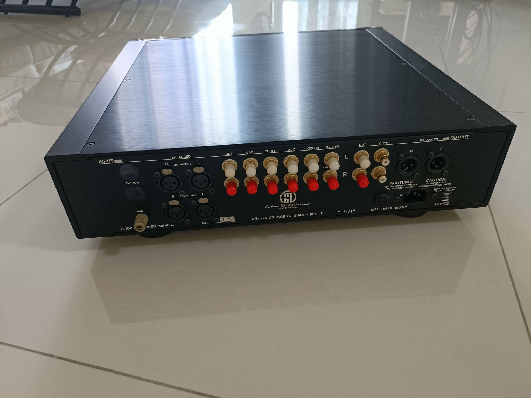 MBL 4006 Pre Amp 4