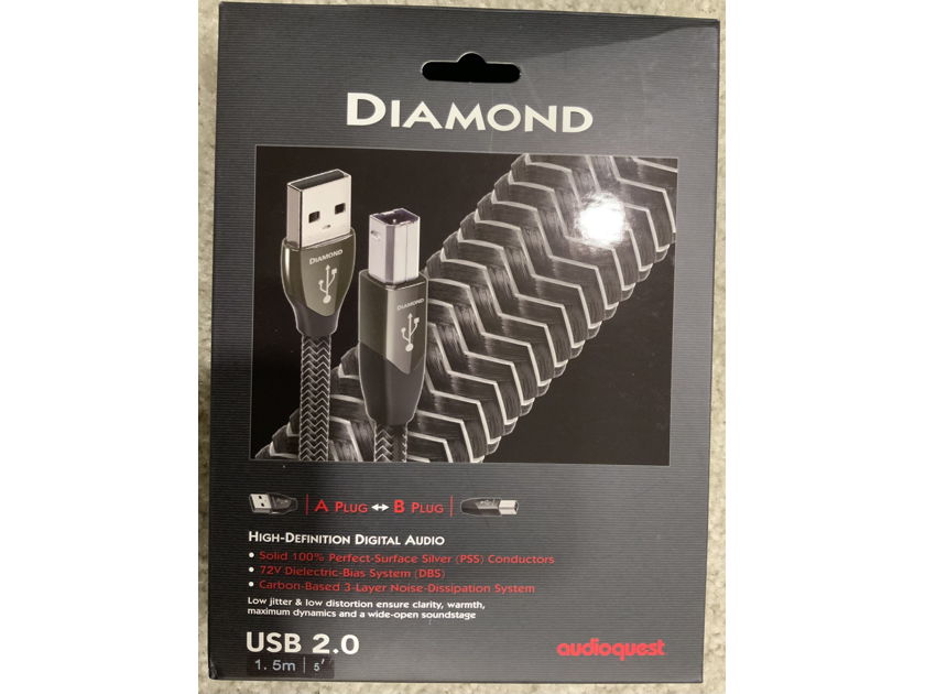 Audioquest  Diamond USB 2.0 1.5 Meter