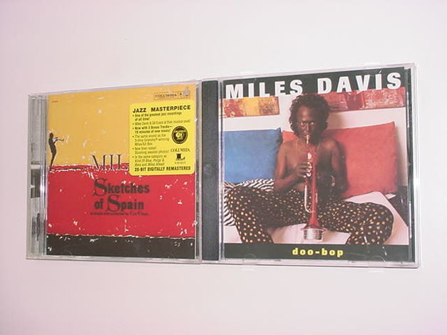 jazz Miles Davis 2 CD cd's - Doo-bop and Sketches of Sp...