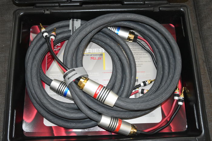 Monster cable M Series M2.2 Speaker Cables 15' Pair