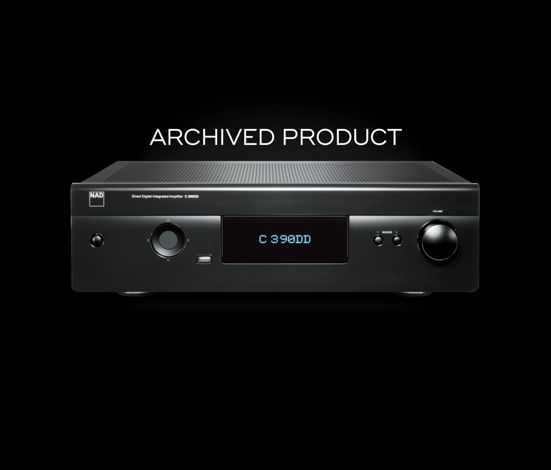 NAD C-390DD Digital Stereo Amplifier & BluOS Module - N...