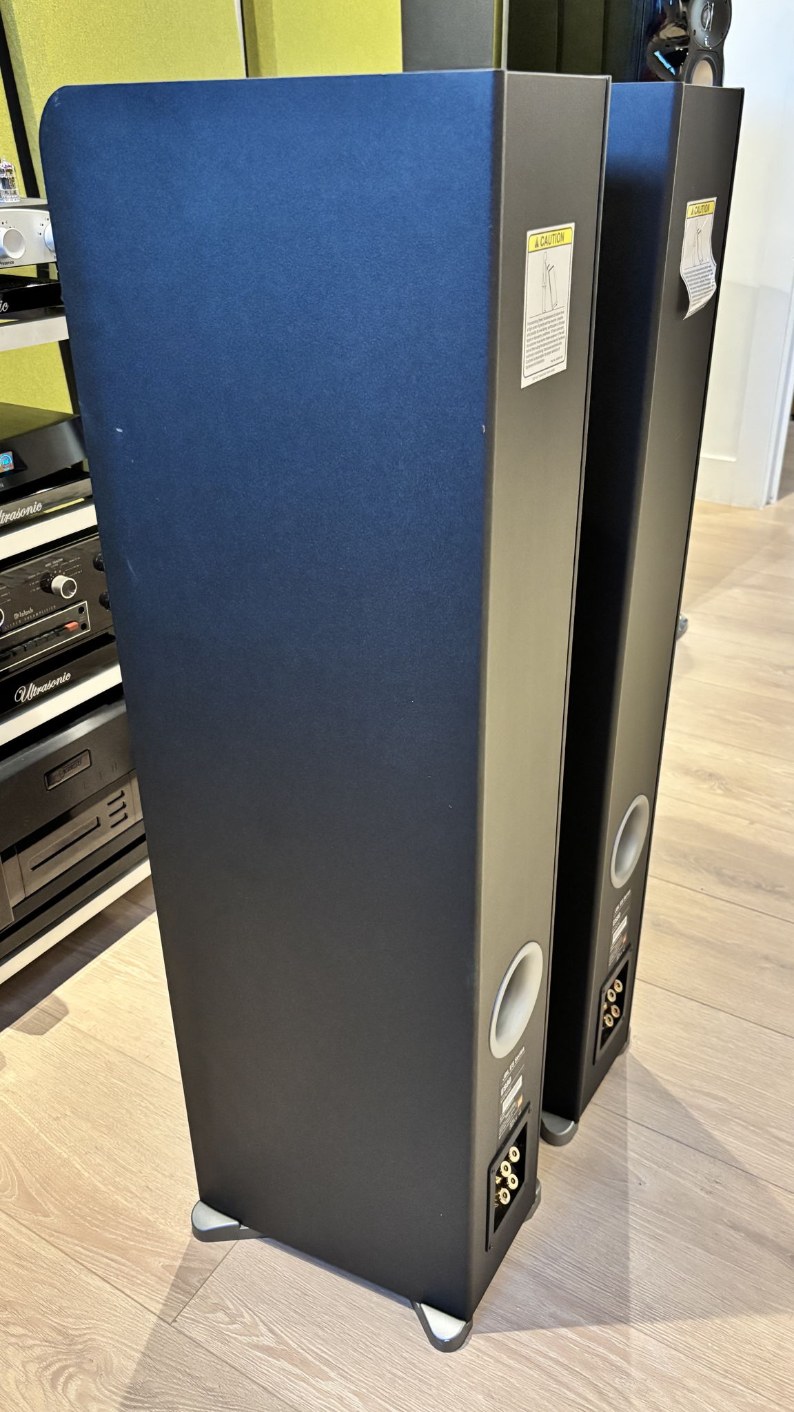 JBL ES80 Full Range Tower Speakers VERY GOOD 9