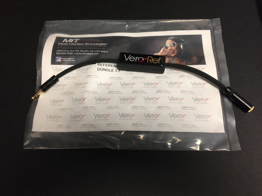MIT Vero Reference Headphone Dongle 3.5 "Sale Pending"