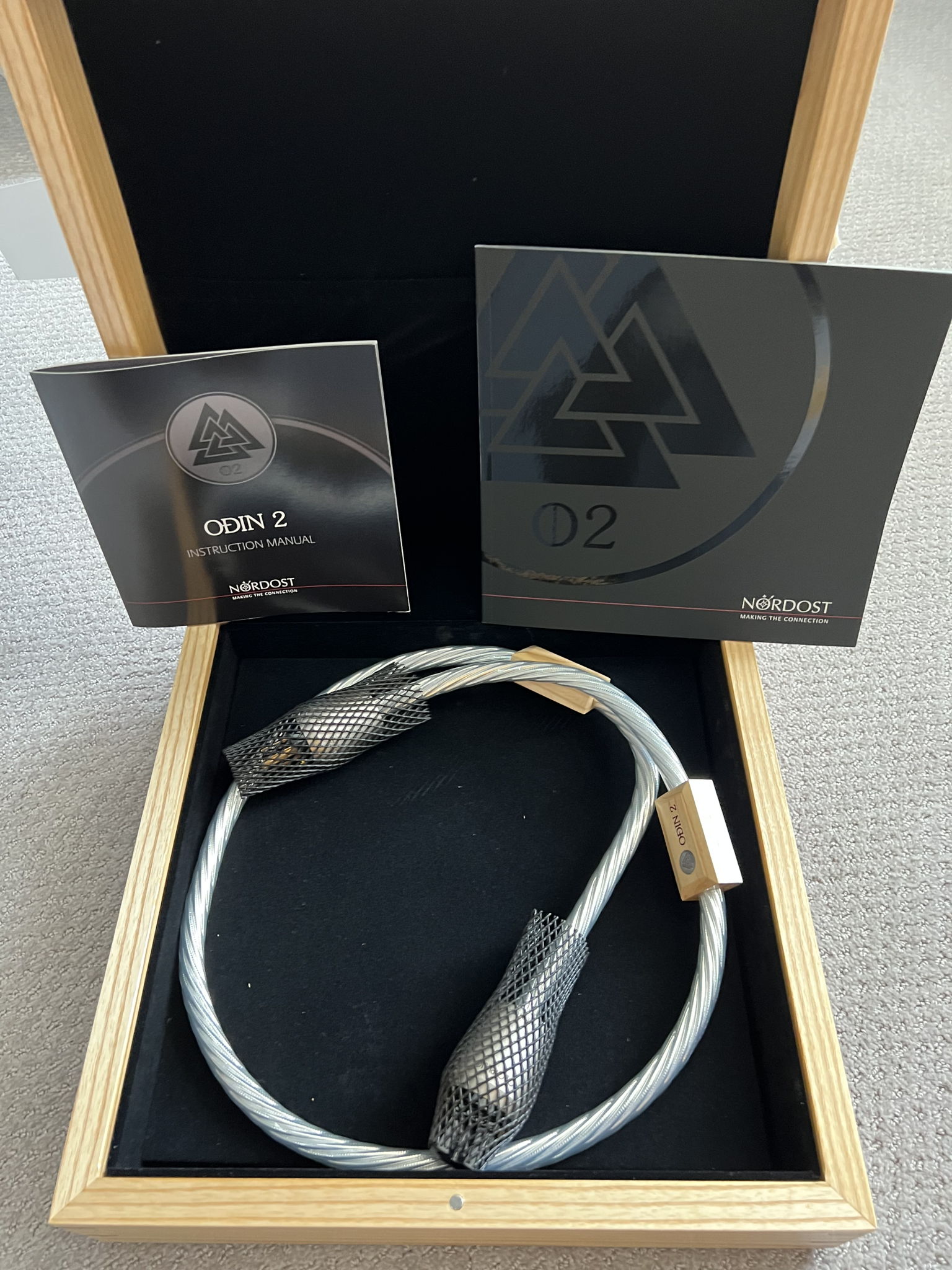 Nordost Odin 2 Power Cord with 20 Amp Plug - 1.25 Meters