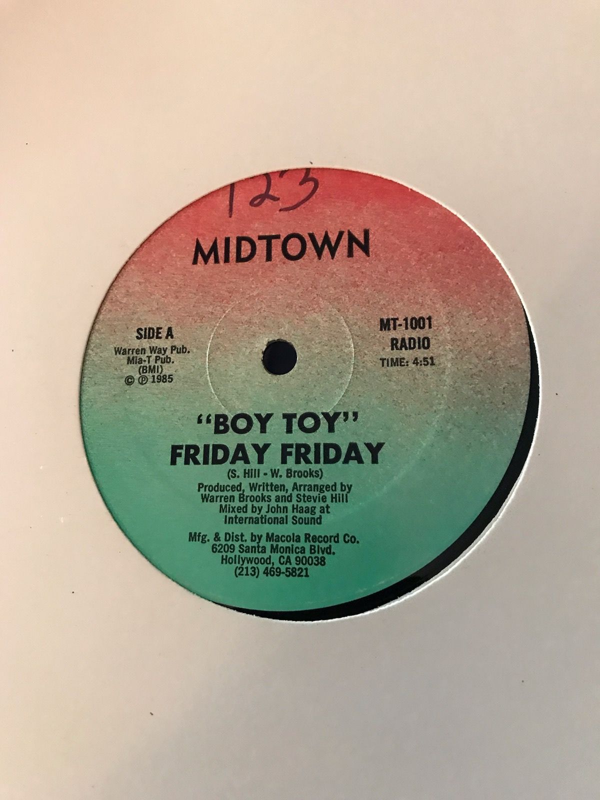 Friday Friday (Featuring Stevie B.) - BoyToy Friday Fri...