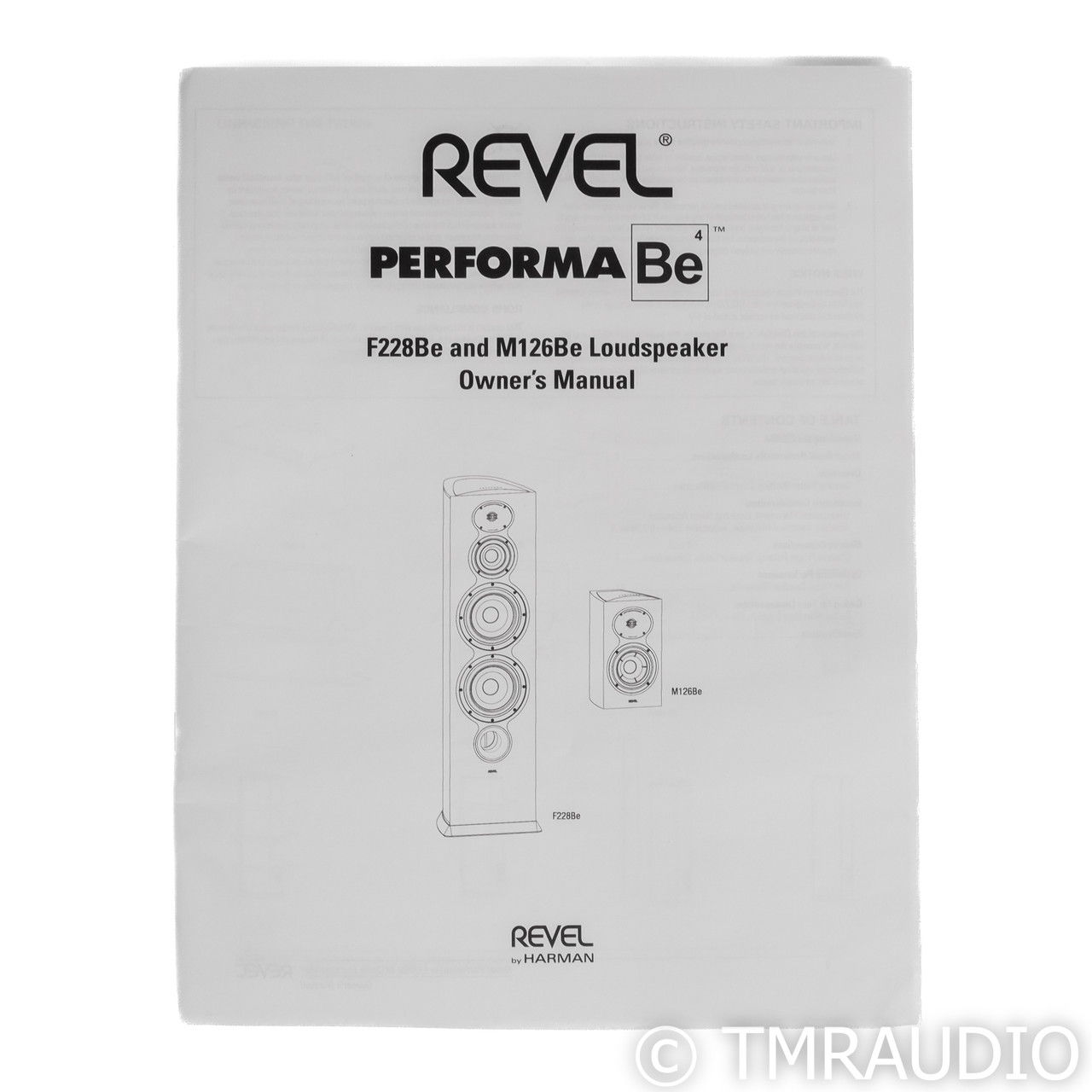 Revel Performa M126Be Bookshelf Speakers; Black Pair (6... 12