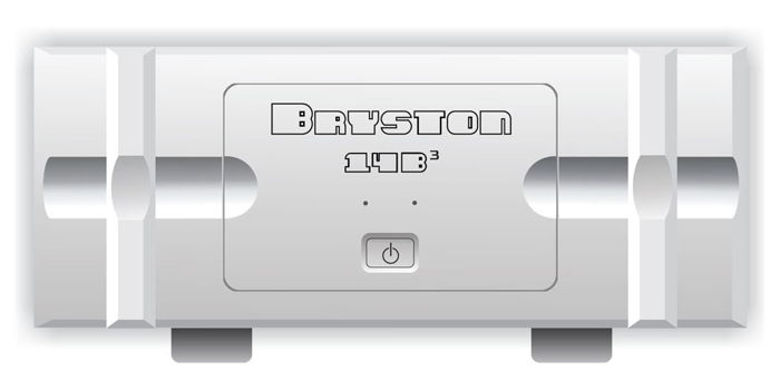Bryston 14B-3 (cubed) Silver 19"