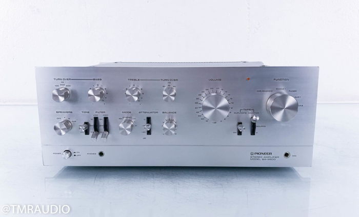 Pioneer SA-9500 Vintage Stereo Integrated Amplifier; MM...