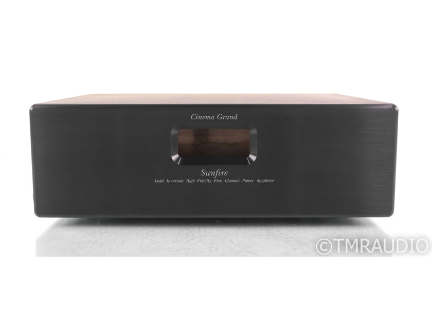 Sunfire Cinema Grand 5-Channel Power Amplifier; Black (41416)