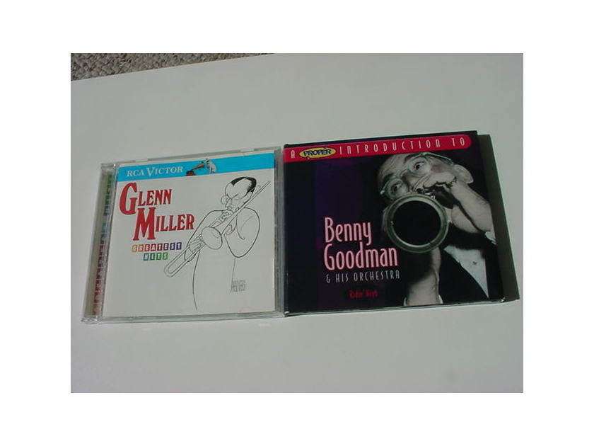 BIG BAND JAZZ 2 CD'S CD - Glenn Miller greatest hits Benny Goodman ridin high