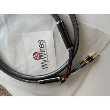 WyWires, LLC Diamond Series Speaker Cables 9' pr.