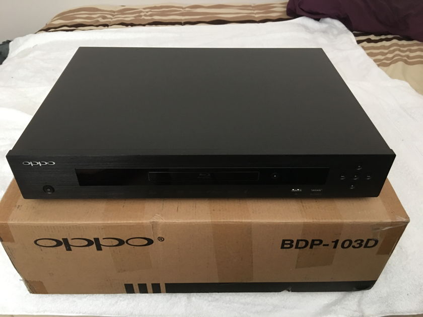 Oppo BDP-103 Darbee Edition - Original Box & Packaging
