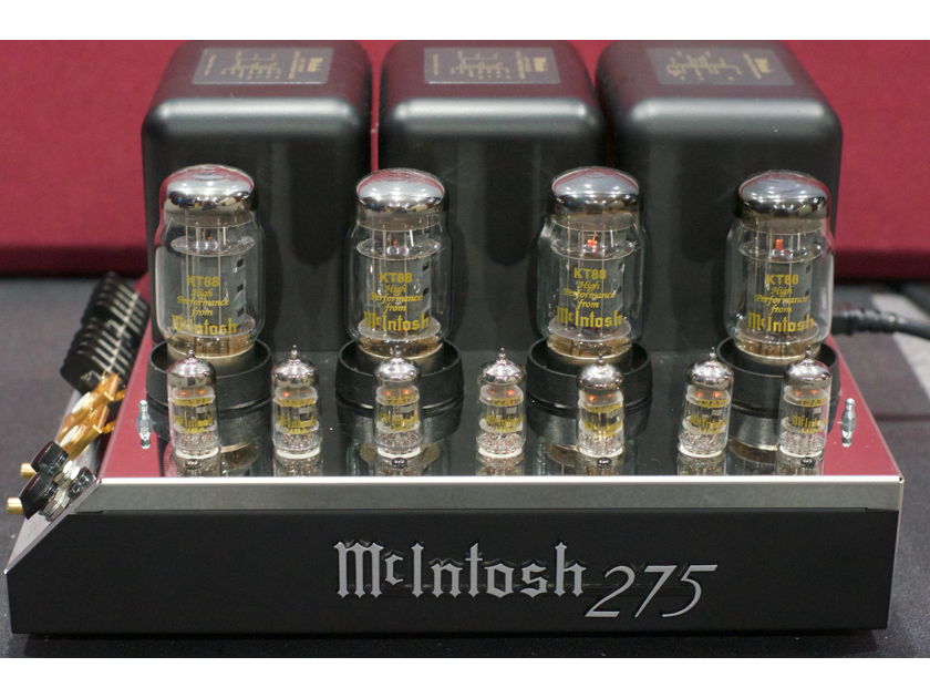McIntosh MC-275 MK IV 75 Watt Per Channel Amplifier w/ Box & Tube Cage