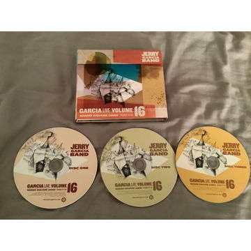 Jerry Garcia Band 3 Disc Set Garcia Live Volume 16