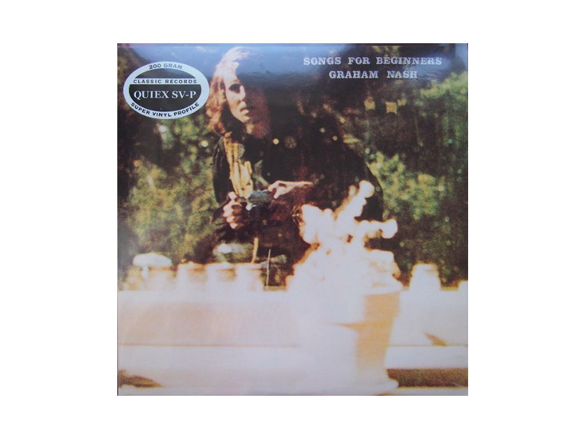 Graham Nash Songs for Beginners - Classic Records 200g Quiex SV-P - New/Sealed