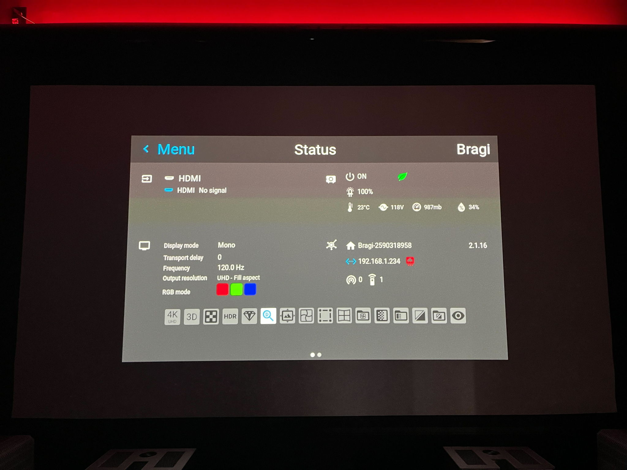 Barco Bragi 4K UHD Projector, Demo 12