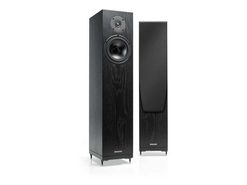 Spendor A7 Floorstanding Speakers; Black Ash Pair (New w/ Warranty) (28871)