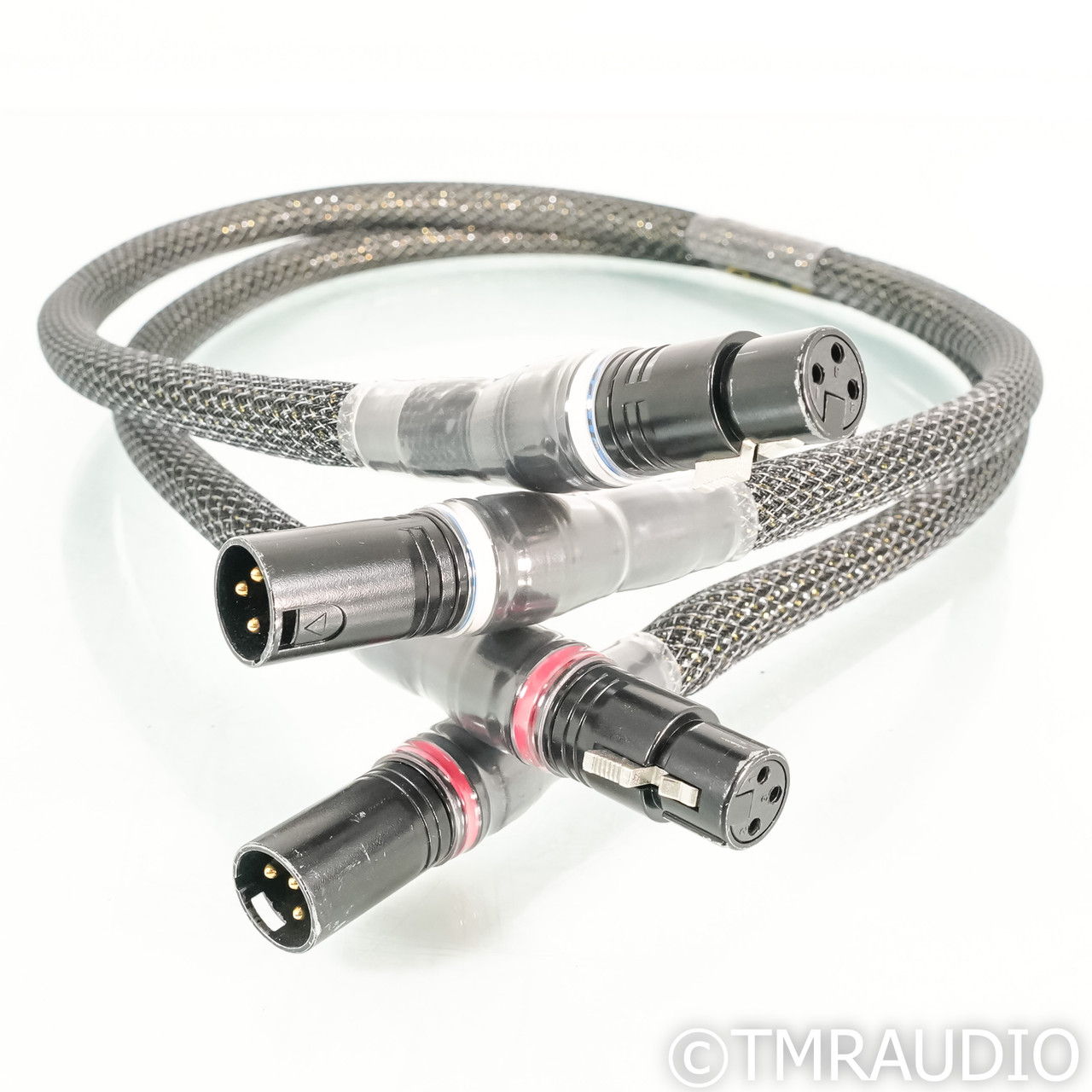 Acoustic Zen Absolute Copper XLR Cables; 1m Pair Balanc...