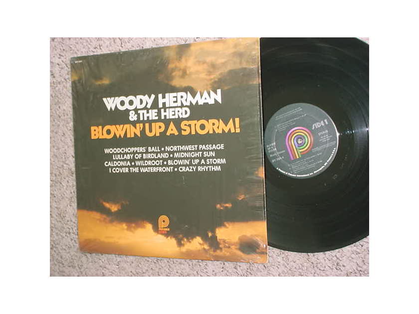 Woody Herman & the herd - blowin up a storm lp record in shrink pickwick SPC-3591 big band jazz 1978