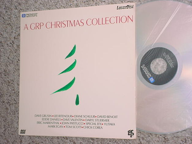 12 INCH Laserdisc movie JAZZ  - A GRP Christmas collect...