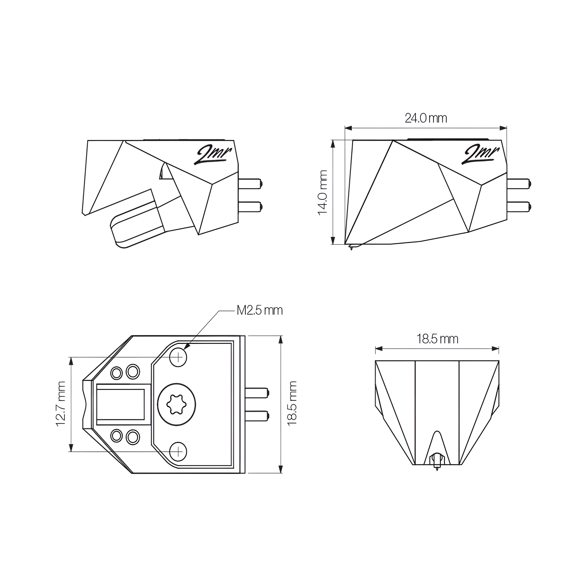 Ortofon 2MR 78 Cartridge - Low-profile Design for Rega ... 7